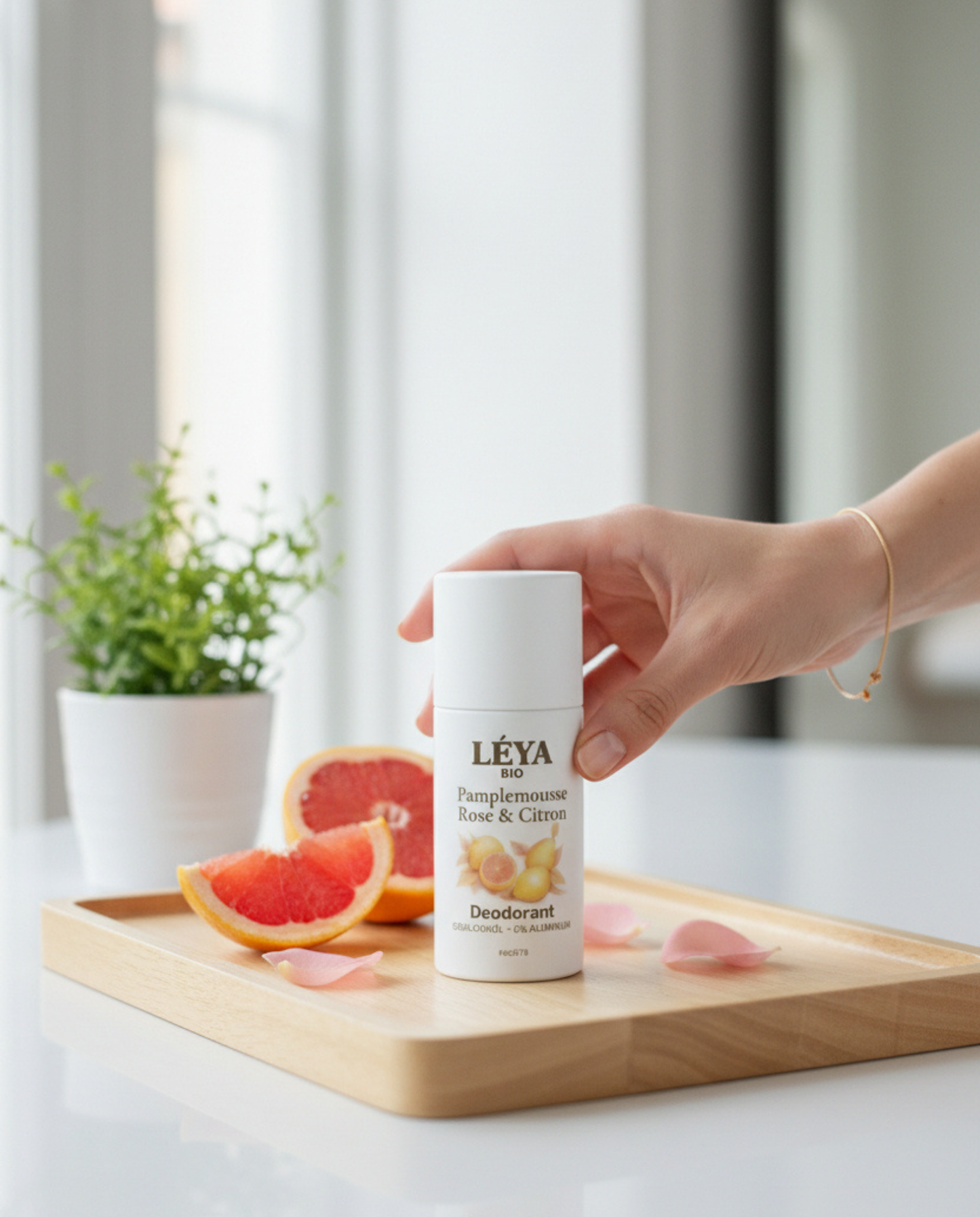 Déodorant Naturel Pamplemousse Rose & Citron