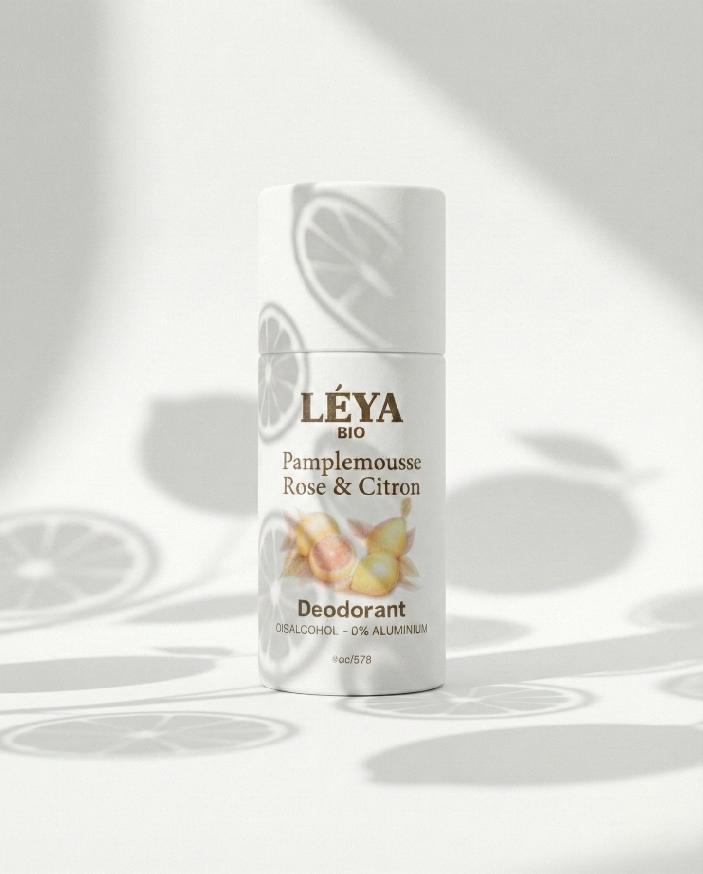 Déodorant Naturel Pamplemousse Rose & Citron