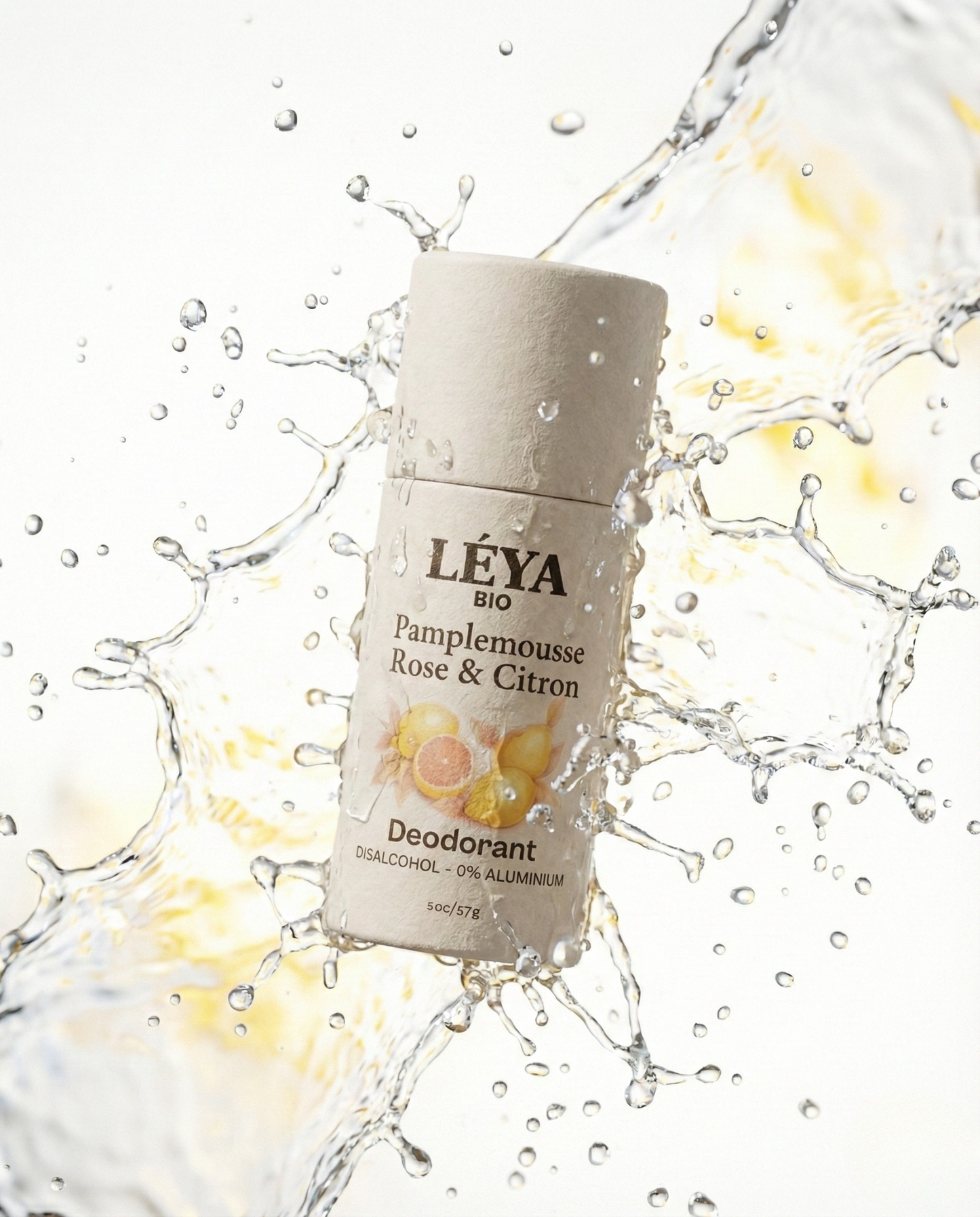 Déodorant Naturel Pamplemousse Rose & Citron
