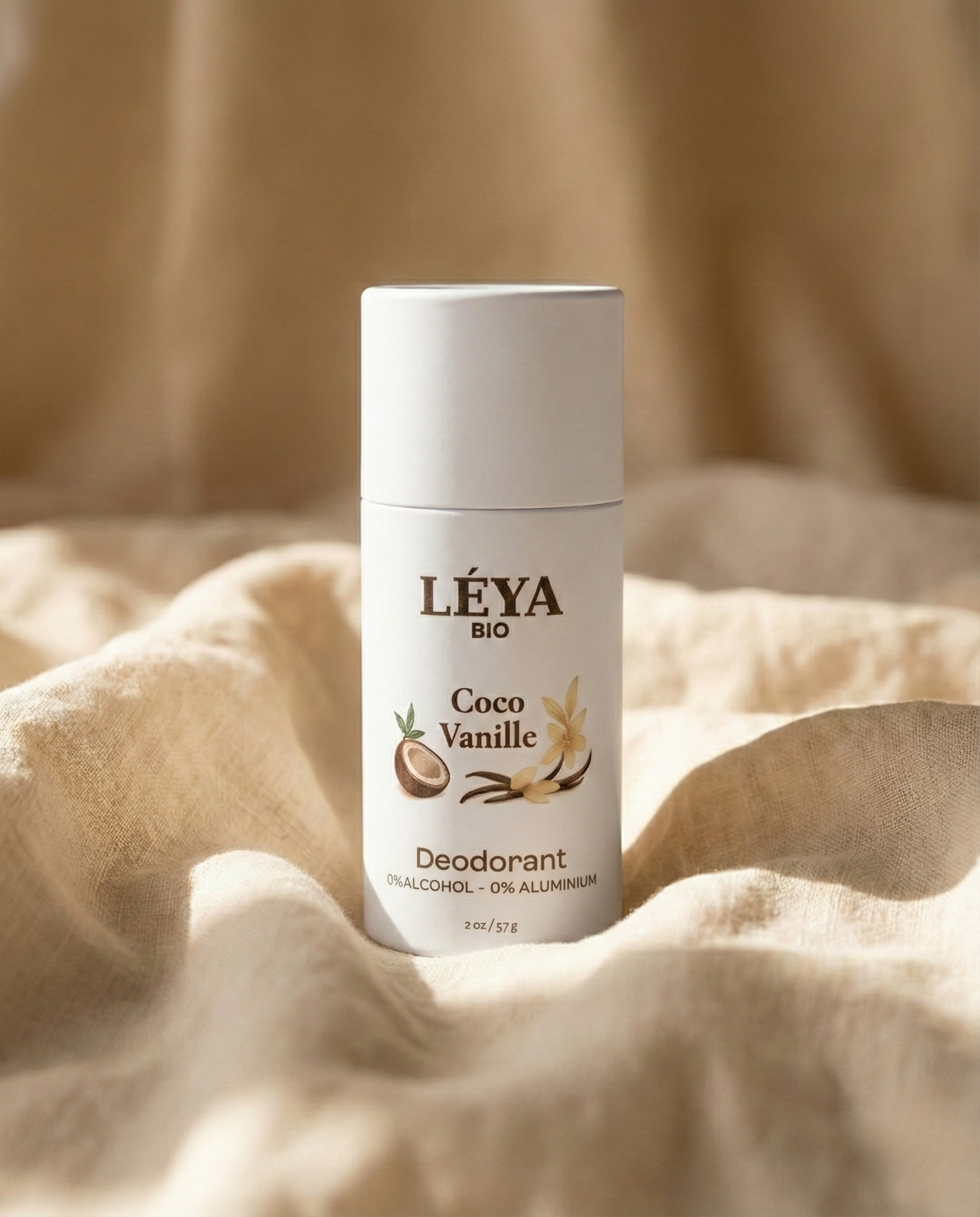 Déodorant Naturel Coco Vanille & Musc Blanc