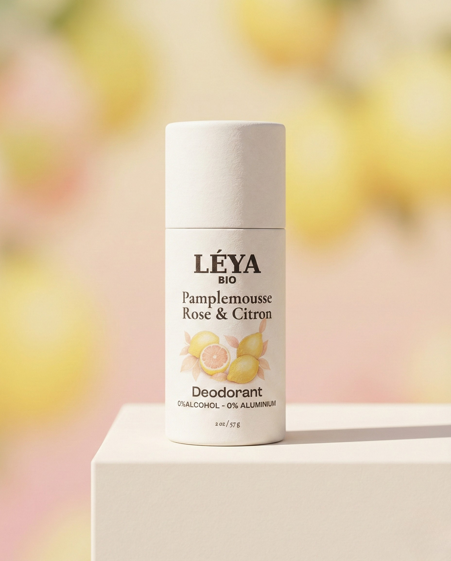 Déodorant Naturel Pamplemousse Rose & Citron