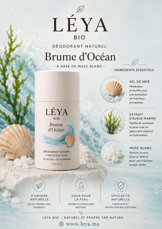 Déodorant Naturel Brume d’Océan & Musc Blanc